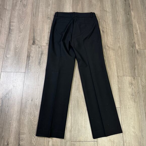 J.Crew Natalia Dress Pants WMNS 8 Black Four Season Stretch High Rise Carreman - Picture 5 of 7